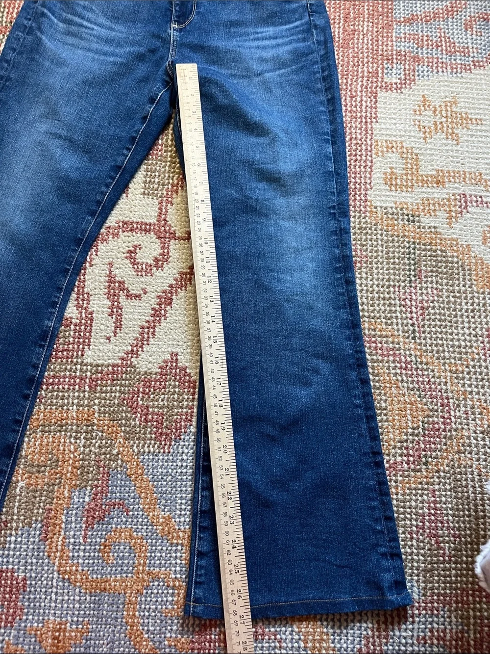 AG Adriano Goldschmied Farrah Bootcut Jeans 31x32 High Rise Stretch Denim EUC